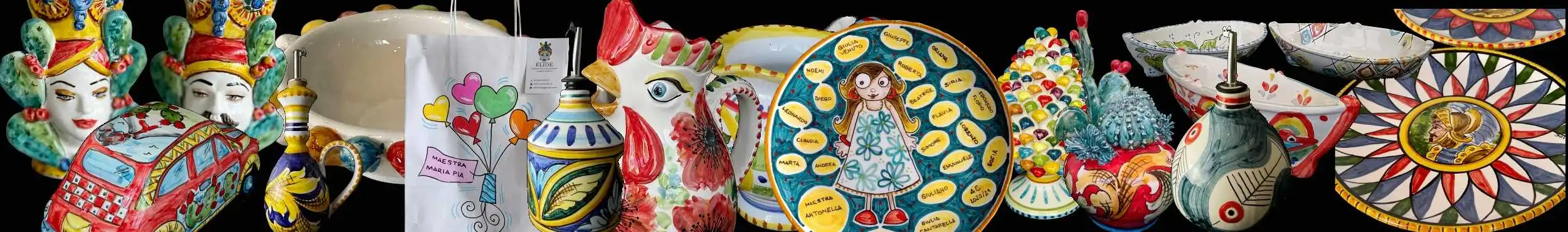 Artelide - Idee regalo per le maestre in ceramica di Caltagirone